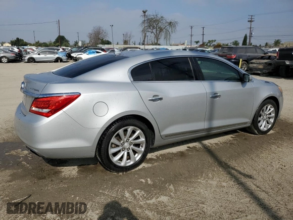 2014 Buick LaCrosse Leather with VIN 1G4GB5G32EF101076, listed as a Copart auction lot 54092665 with 121,934 mi miles and Clean Title. Bid and sale history available at carsss.com. Image 3.
