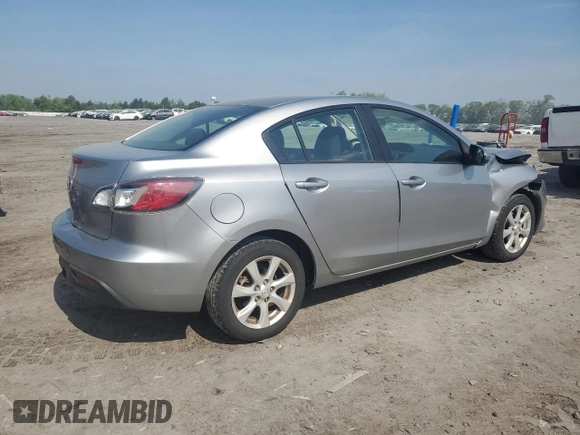 2010 Mazda 3 i Touring with VIN JM1BL1SG8A1102867, listed as a Copart auction lot 55355085 with 102,184 mi miles and Salvage Title. Bid and sale history available at DreamBid. Image 3.