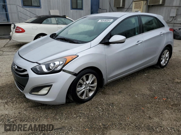 2013 Hyundai Elantra GT with VIN KMHD35LE3DU129180, listed as a Copart auction lot 76549354 with 110,721 mi miles and Clean Title. Bid and sale history available at carsss.com. Image 1.