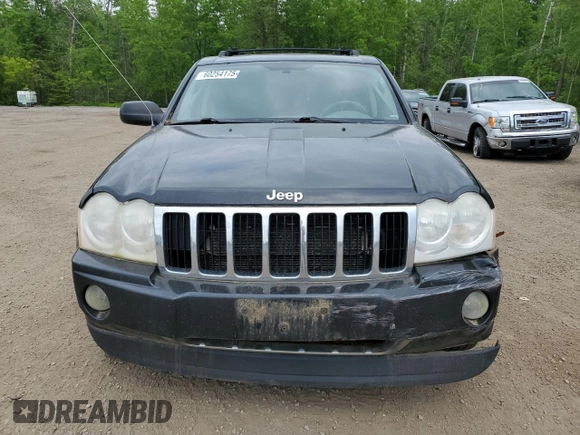 2005 Jeep Grand Cherokee Limited with VIN 1J4HR58205C509775, listed as a Copart auction lot 60254175 with Not provided miles and Clean title. Bid and sale history available at DreamBid. Image 5.