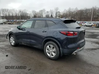 2020 Chevrolet Blazer LT with VIN 3GNKBJRS6LS620921, listed as a Copart auction lot 46975135 with 99,508 mi miles and Salvage title. Bid and sale history available at DreamBid. Image 2.