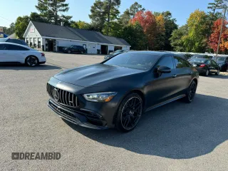 2020 Mercedes-Benz AMG GT 53 z VIN WDD7X6BB0LA015064, wystawiony jako Copart lot #72097304 z przebiegiem 113 108 mil mil oraz Czysty tytuł • Clean title. Historia ofert i sprzedaży dostępna na DreamBid. Obrazek 1.