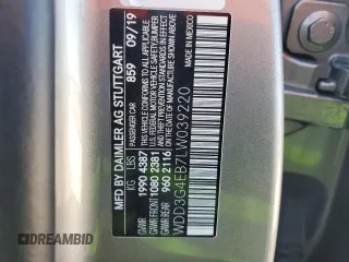 2020 Mercedes-Benz A 220 with VIN WDD3G4EB7LW039220, listed as a Copart auction lot 86135074 with Not Provided miles and Salvage Title. Bid and sale history available at DreamBid. Image 14.