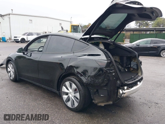 2022 Tesla Model Y Performance with VIN 7SAYGDEF7NF403701, listed as a IAAI auction lot 41961532 with 83,728 mi miles and . Bid and sale history available at DreamBid. Image 3.