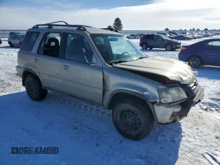 2000 Honda CR-V SE with VIN JHLRD1872YC043531, listed as a Copart auction lot 44169555 with 298,529 mi miles and Salvage Title. Bid and sale history available at carsss.com. Image 4.