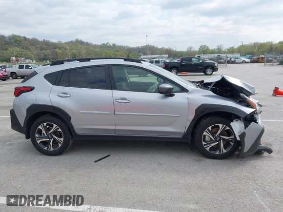2024 Subaru Crosstrek Premium with VIN JF2GUADC0R8371818, listed as a IAAI auction lot 42020302 with 3,741 mi miles and . Bid and sale history available at DreamBid. Image 13.
