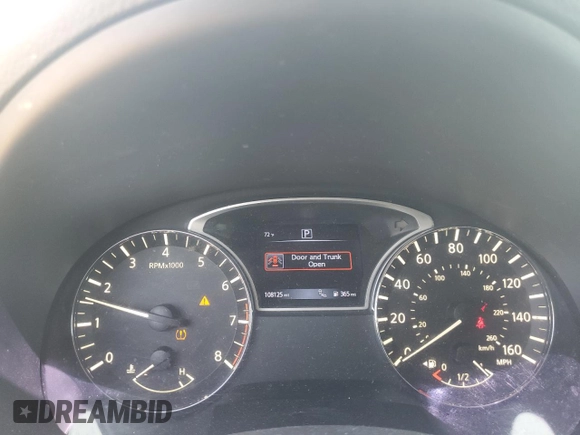 2017 Nissan Altima SV z VIN 1N4AL3AP4HC186232, wystawiony jako Copart lot #56565935 z przebiegiem 108 125 mil mil oraz Szkoda całkowita • Salvage title. Historia ofert i sprzedaży dostępna na DreamBid. Obrazek 9.