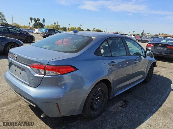 2024 Toyota Corolla LE with VIN 5YFB4MDE7RP117071, listed as a Copart auction lot 49783375 with 28,024 mi miles and Salvage Title. Bid and sale history available at carsss.com. Image 3.