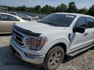 2022 Ford F-150 XL with VIN 1FTFW1E56NFB50038, listed as a Copart auction lot 66968164 with 56,474 mi miles and Salvage Title. Bid and sale history available at carsss.com. Image 1.