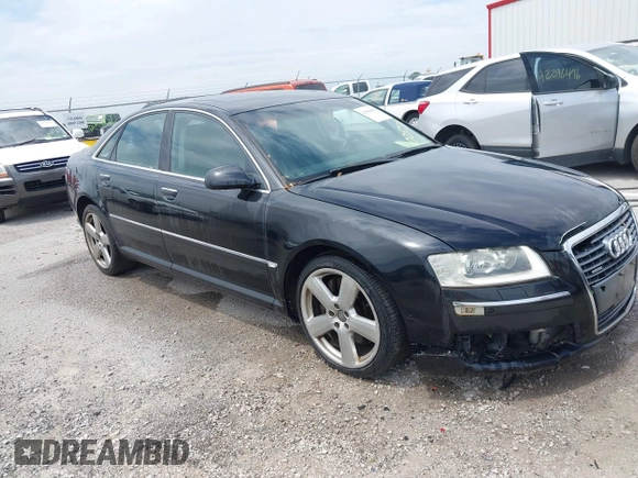 2007 Audi A8 with VIN WAULV44E67N025734, listed as a IAAI auction lot 42350656 with 202,199 mi miles and . Bid and sale history available at DreamBid. Image 1.