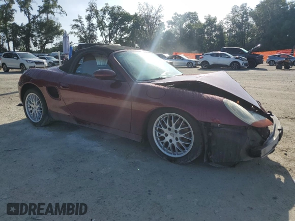 2000 Porsche Boxster z VIN WP0CA2983YU621350, wystawiony jako Copart lot #60596005 z przebiegiem 93 133 mil mil oraz Szkoda całkowita • Salvage title. Historia ofert i sprzedaży dostępna na DreamBid. Obrazek 4.