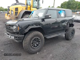 2023 Ford Bronco Raptor with VIN 1FMEE5JR9PLB23222, listed as a IAAI auction lot 42376438 with 7,447 mi miles and . Bid and sale history available at DreamBid. Image 17.