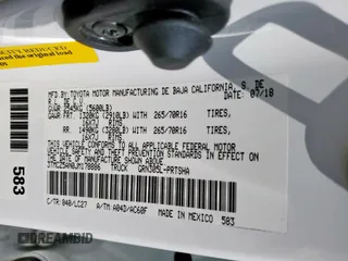 2018 Toyota Tacoma SR z VIN 3TMCZ5AN0JM178886, wystawiony jako Copart lot #56330495 z przebiegiem 71 962 mil mil oraz Szkoda całkowita • Salvage title. Historia ofert i sprzedaży dostępna na DreamBid. Obrazek 12.