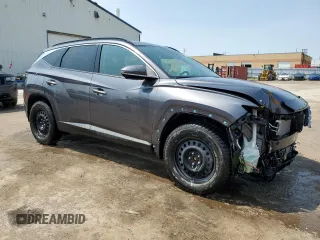 2024 Hyundai Tucson with VIN KM8JDDD28RU184438, listed as a Copart auction lot 59365805 with 15,113 mi miles and Salvage title. Bid and sale history available at DreamBid. Image 4.