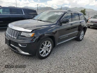 2015 Jeep Grand Cherokee Summit z VIN 1C4RJFJMXFC712547, wystawiony jako Copart lot #60152615 z przebiegiem 72 167 mil mil oraz Szkoda całkowita • Salvage title. Historia ofert i sprzedaży dostępna na DreamBid. Obrazek 1.