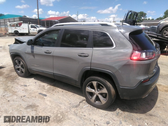 2020 Jeep Cherokee Limited with VIN 1C4PJLDN4LD552066, listed as a IAAI auction lot 42176712 with 67,849 mi miles and . Bid and sale history available at DreamBid. Image 3.