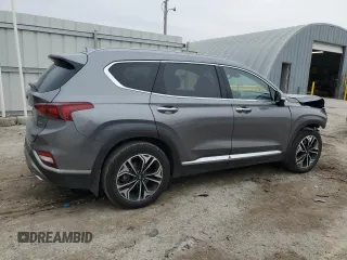 2019 Hyundai Santa Fe Ultimate with VIN 5NMS53AA1KH102042, listed as a Copart auction lot 85954374 with 23,077 mi miles and Salvage Title. Bid and sale history available at carsss.com. Image 3.