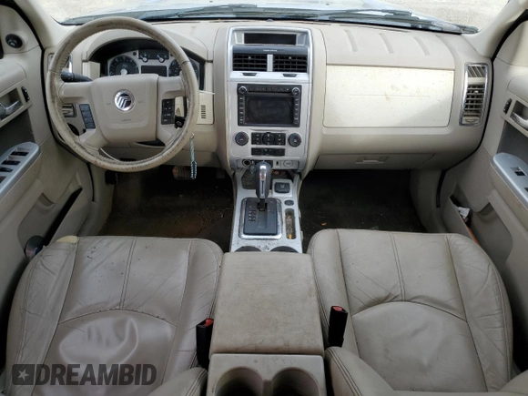 2010 Mercury Mariner Hybrid with VIN 4M2CN3K38AKJ17073, listed as a Copart auction lot 47829815 with 185,318 mi miles and Salvage Title. Bid and sale history available at carsss.com. Image 8.