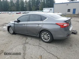 2019 Nissan Sentra SV with VIN 3N1AB7AP7KY368349, listed as a Copart auction lot 47689985 with 122,001 mi miles and Salvage Title. Bid and sale history available at DreamBid. Image 2.