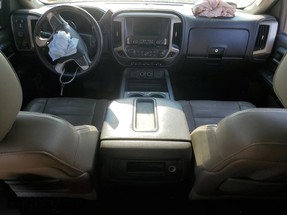 2015 GMC Sierra 1500 Denali with VIN 3GTU2WEJ0FG424508, listed as a Copart auction lot 63301594 with Not Provided miles and Salvage Title. Bid and sale history available at carsss.com. Image 8.