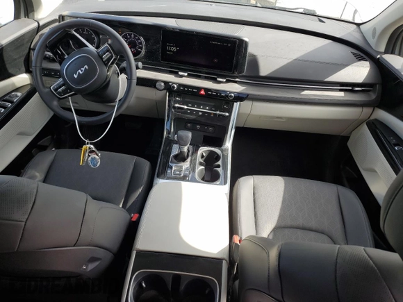 2024 Kia Carnival EX with VIN KNDNC5H34R6432769, listed as a Copart auction lot 49390065 with 11,523 mi miles and Salvage Title. Bid and sale history available at DreamBid. Image 8.
