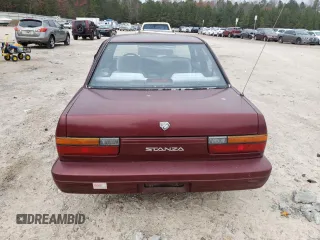 1992 Nissan Stanza GXE z VIN JN1FU21P3NX909177, wystawiony jako Copart lot #83811334 z przebiegiem 67 101 mil mil oraz Szkody całkowita. Historia ofert i sprzedaży dostępna na DreamBid. Obrazek 6.