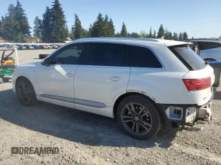 2017 Audi Q7 with VIN WA1WABF75HD011159, listed as a Copart auction lot 53144925 with 110,523 mi miles and Salvage title. Bid and sale history available at DreamBid. Image 2.
