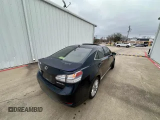 2010 Lexus HS 250h with VIN JTHBB1BAXA2008917, listed as a Copart auction lot 45818285 with 211,363 mi miles and Salvage Title. Bid and sale history available at DreamBid. Image 4.
