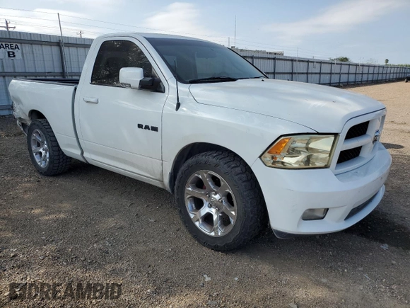 2012 Ram 1500 ST with VIN 3C6JD6AK8CG136475, listed as a Copart auction lot 79764154 with 157,254 mi miles and Clean title. Bid and sale history available at DreamBid. Image 4.