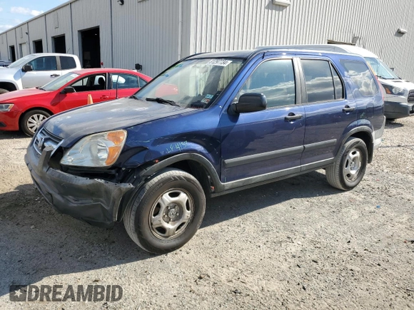 2002 Honda CR-V LX with VIN JHLRD68572C015341, listed as a Copart auction lot 81297734 with 174,567 mi miles and Salvage Title. Bid and sale history available at DreamBid. Image 1.