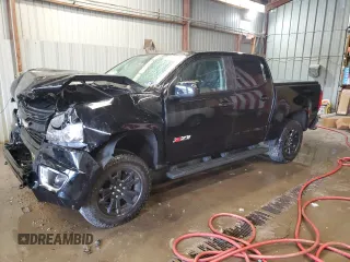 2019 Chevrolet Colorado 4WD Z71 z VIN 1GCGTDEN1K1247266, wystawiony jako Copart lot #56688755 z przebiegiem Nie podano mil oraz Szkoda całkowita • Salvage title. Historia ofert i sprzedaży dostępna na DreamBid. Obrazek 1.
