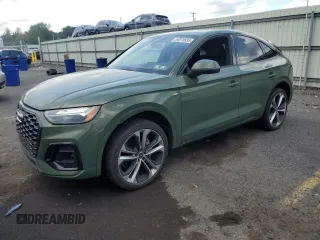 2022 Audi Q5 Sportback S line Premium Plus z VIN WA15AAFY1N2028885, wystawiony jako Copart lot #64978635 z przebiegiem 65 097 mil mil oraz Szkoda całkowita • Salvage title. Historia ofert i sprzedaży dostępna na DreamBid. Obrazek 1.