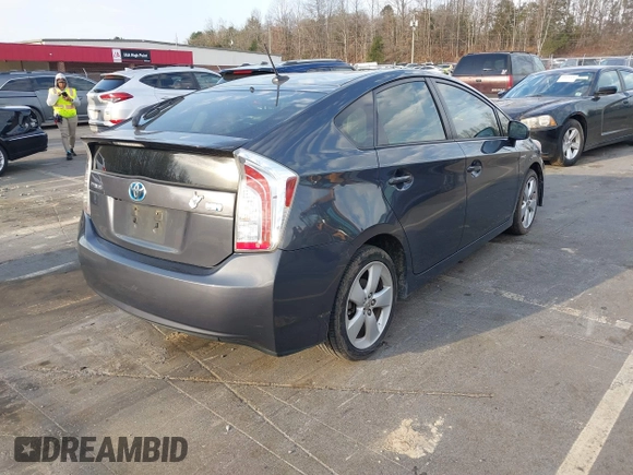 2013 Toyota Prius One with VIN JTDKN3DU7D1647732, listed as a IAAI auction lot 41845908 with 314,942 mi miles and . Bid and sale history available at DreamBid. Image 4.