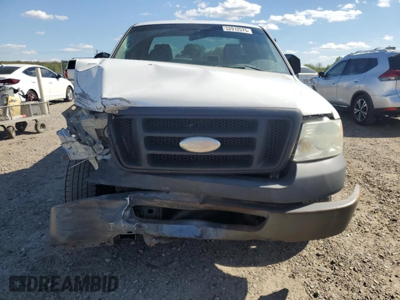 2008 Ford F-150 XL with VIN 1FTRF12W88KD37125, listed as a Copart auction lot 52912575 with 225,384 mi miles and Salvage Title. Bid and sale history available at carsss.com. Image 5.