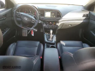 2018 Hyundai Elantra Sport with VIN KMHD04LB9JU513940, listed as a Copart auction lot 50408235 with 117,760 mi miles and Salvage Title. Bid and sale history available at carsss.com. Image 8.