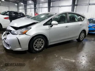 2016 Toyota Prius v Two with VIN JTDZN3EU1GJ046981, listed as a Copart auction lot 49546775 with 79,744 mi miles and Salvage Title. Bid and sale history available at carsss.com. Image 1.
