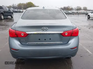 2015 Infiniti Q50 Premium with VIN JN1BV7AR4FM393974, listed as a IAAI auction lot 41874345 with 148,228 mi miles. Bid and sale history available at carsss.com. Image 16.