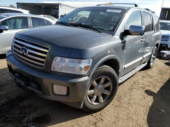 2007 Infiniti QX56 with VIN 5N3AA08C27N802470, listed as a Copart auction lot 72685574 with 242,149 mi miles and Clean Title. Bid and sale history available at carsss.com. Image 1.