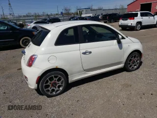 2012 FIAT 500 Sport z VIN 3C3CFFBR1CT254161, wystawiony jako Copart lot #54898795 z przebiegiem 261 207 mil mil oraz Tytuł czysty. Historia ofert i sprzedaży dostępna na DreamBid. Obrazek 3.