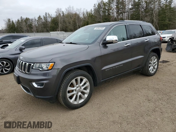 2017 Jeep Grand Cherokee Limited with VIN 1C4RJFBG7HC951209, listed as a Copart auction lot 50962555 with 170,678 mi miles and Clean Title. Bid and sale history available at carsss.com. Image 1.