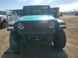 2024 Jeep Wrangler Willys z VIN 1C4RJXN67RW218280, wystawiony jako Copart lot #53845845 z przebiegiem 5 281 mil mil oraz Szkoda całkowita • Salvage title. Historia ofert i sprzedaży dostępna na DreamBid. Obrazek 15.
