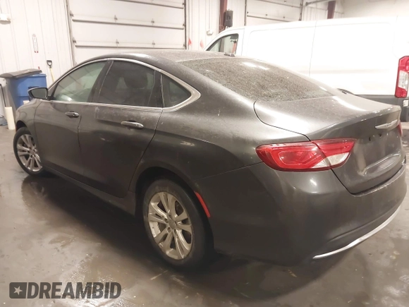 2015 Chrysler 200 Limited with VIN 1C3CCCAB9FN536788, listed as a IAAI auction lot 41726794 with 92,500 mi miles. Bid and sale history available at carsss.com. Image 3.