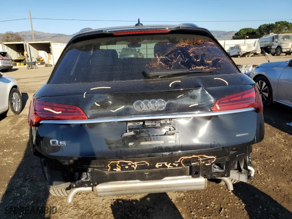 2024 Audi Q5 S line Premium Plus with VIN WA1EAAFY2R2013351, listed as a Copart auction lot 42339885 with 15,354 mi miles and Salvage Title. Bid and sale history available at carsss.com. Image 6.