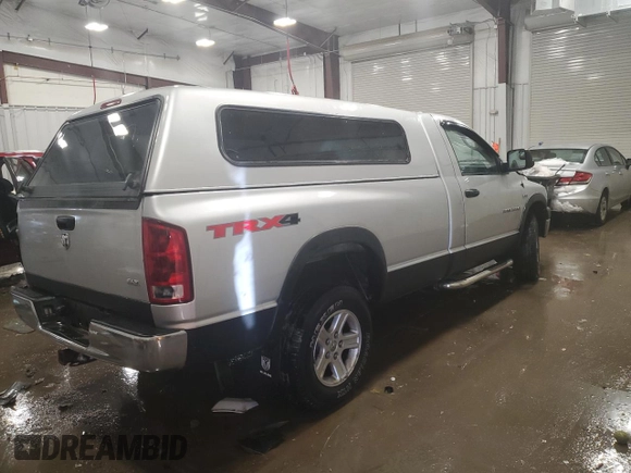 2006 Dodge 1500 SLT with VIN 1D7HU16266J217017, listed as a Copart auction lot 45588125 with 95,745 mi miles and Non Repairable. Bid and sale history available at DreamBid. Image 3.