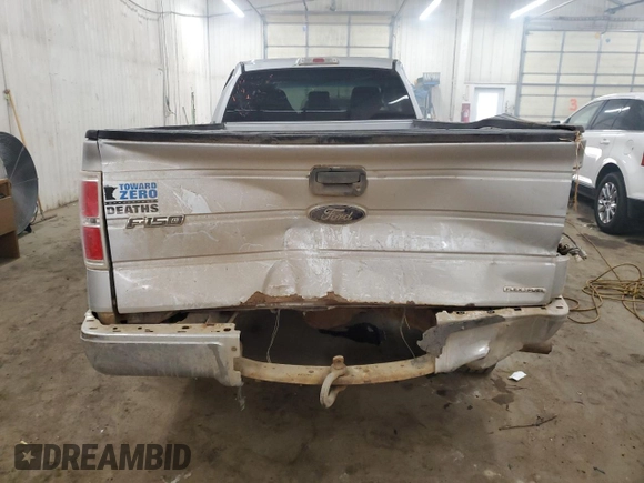 2013 Ford F-150 XL with VIN 1FTNF1EF1DKF15607, listed as a Copart auction lot 82868284 with 206,015 mi miles and Salvage title. Bid and sale history available at DreamBid. Image 6.