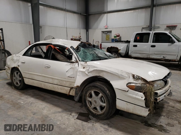 2001 Buick Regal LS with VIN 2G4WB55K411265601, listed as a Copart auction lot 87041904 with 0 mi miles and Salvage Title. Bid and sale history available at carsss.com. Image 4.