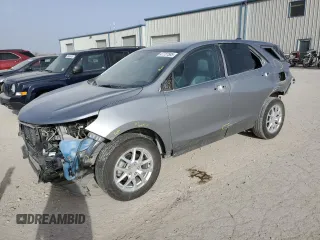 2023 Chevrolet Equinox LT with VIN 3GNAXUEGXPL189399, listed as a Copart auction lot 47727585 with 32,544 mi miles and Salvage Title. Bid and sale history available at DreamBid. Image 1.