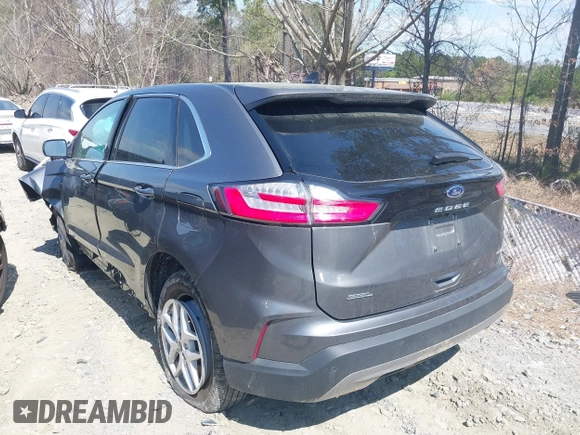 2024 Ford Edge SEL with VIN 2FMPK4J99RBA75865, listed as a IAAI auction lot 41869384 with 1 mi miles. Bid and sale history available at carsss.com. Image 3.