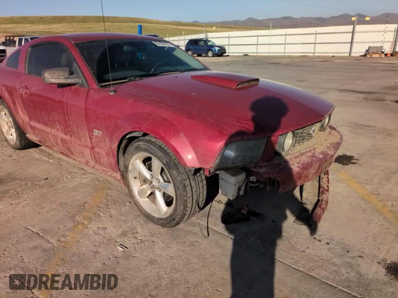 2008 Ford Mustang GT Deluxe with VIN 1ZVHT82H885101746, listed as a Copart auction lot 52190105 with 102,280 mi miles and Salvage Title. Bid and sale history available at carsss.com. Image 11.