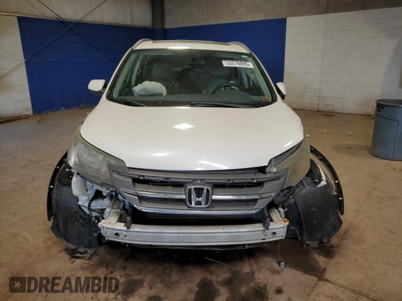 2014 Honda CR-V EX-L with VIN 5J6RM4H75EL038165, listed as a Copart auction lot 53278895 with 0 mi miles and Salvage Title. Bid and sale history available at carsss.com. Image 5.